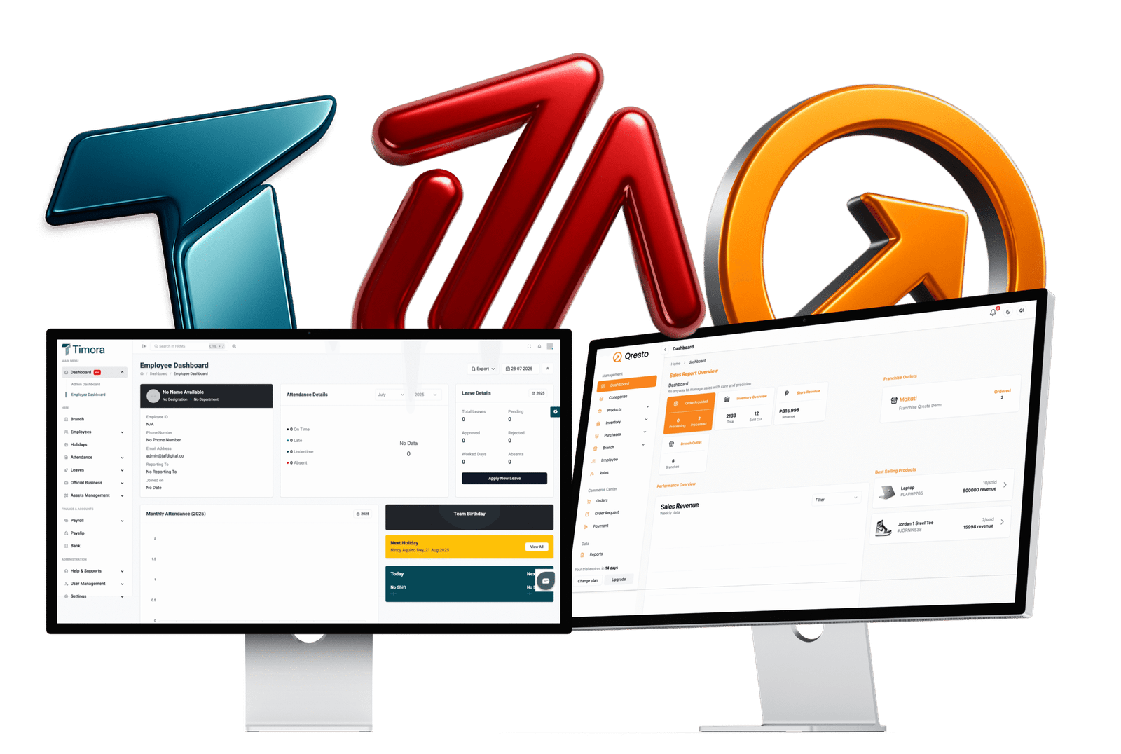 Integrated Inventory and Payroll System | OneJAF